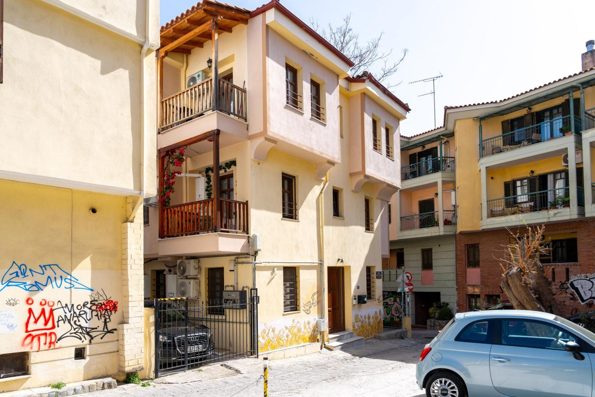 סלוניקי Angels Apartment Free Private Parking מראה חיצוני תמונה
